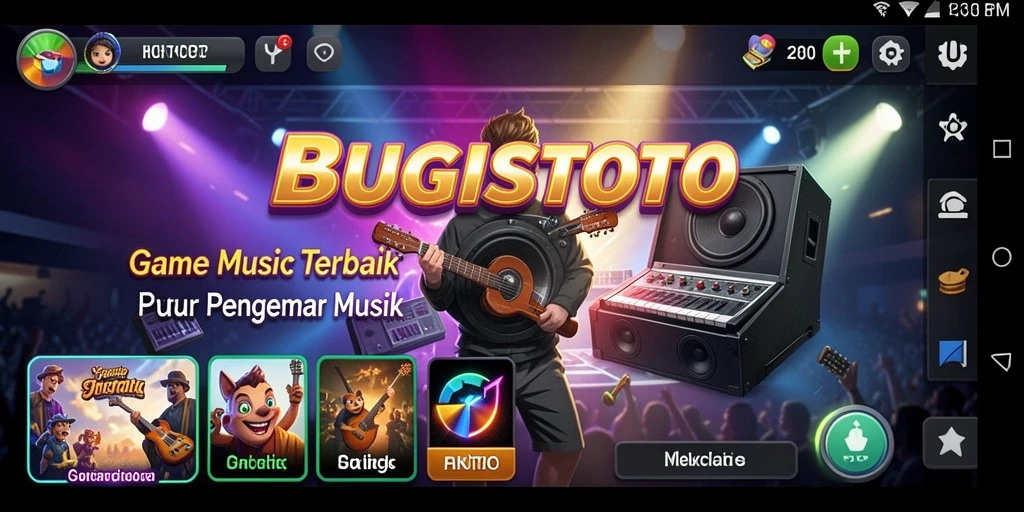 Tampilan gameplay yang interaktif dan menarik dari BUGISTOTO.