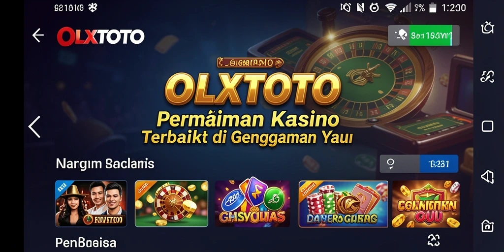 Gameplay menarik di OLXTOTO yang menawarkan keseruan kasino.