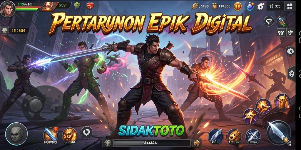Tangkapan layar pertarungan intens dalam SIDAKTOTO yang penuh aksi.